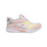 Фото #1 товара Puma RsFast Limits Shiny Lace Up Toddler Girls Pink, White Sneakers Casual Shoe