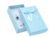 Фото #1 товара Light blue box with polka dots for jewelry set KK-6/A15