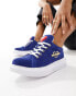 Love Moschino logo trainers in dark blue