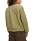 ფოტო #3 პროდუქტის Women's Diamond Quilted Casual Bomber Jacket