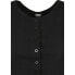 ფოტო #3 პროდუქტის URBAN CLASSICS Cropped Button Up Rib short sleeve T-shirt