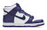 Nike Dunk High 潮流 高帮 板鞋 GS 白紫 / Кроссовки Nike Dunk High GS DH9751-100