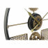 Фото #3 товара Настенное часы DKD Home Decor 40 x 5,5 x 40 cm Серебристый Чёрный Позолоченный Железо Шестерни (2 штук)