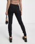 Фото #2 товара Vero Moda Petite skinny jeggings in black