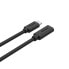 Cable USB C Unitek C14086BK Black 50 cm
