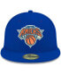 Фото #2 товара Men's New York Knicks Official Team Color 59FIFTY Fitted Cap