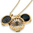 Фото #4 товара Emozioni Pendant Black Gold Plated Sterling DP522