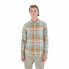 Фото #1 товара Рубашка с длинным рукавом мужская Hurley Portland Organic Коричневый