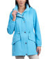 Фото #3 товара Women's Water-Resistant Hooded Anorak Coat