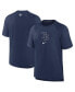 Фото #1 товара Men's Navy Tampa Bay Rays Authentic Collection Pregame Raglan Performance T-Shirt