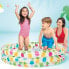 Inflatable Paddling Pool for Children Intex Pineapples Rings 248 L 132 x 28 x 132 cm (12 Units)