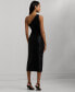 ფოტო #2 პროდუქტის Women's One-Shoulder Metallic Sheath Dress