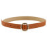 PIECES Bonna Belt Cognac / Detail Gold Buckle, 90 см - фото #1