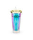 Фото #2 товара Iridescent Drink Tumbler, 24 Oz