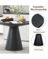 Фото #8 товара Retro Round Dining Table Minimalist Elegant Table For Living Room, Dining Room