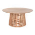 Dining Table Home ESPRIT Natural Mindi wood 150 x 150 x 75 cm