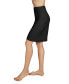 Women's Seamless High-Waisted Bonded Half Slip Skirt