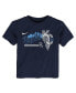 ფოტო #3 პროდუქტის Toddler Boys and Girls Navy Kansas City Royals City Connect Graphic T-shirt