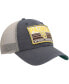 Фото #4 товара Men's Charcoal, Tan San Diego Padres Four Stroke Clean Up Trucker Snapback Hat