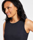 ფოტო #3 პროდუქტის Women's Crewneck Layering Tank Top, Created for Macy's