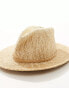 Фото #2 товара Accessorize fedora hat in straw