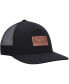 Men's Black Shutter Trucker Snapback Hat