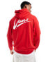 Vans Dettori loose hoodie in racing red