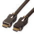 Фото #1 товара ROLINE HDMI Ultra HD Cable with Ethernet - M/M 2 m - 2 m - HDMI Type A (Standard) - HDMI Type A (Standard) - 3D - Black