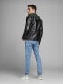 Men´s jacket JJEROCKY 12147218 Black PU