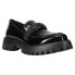 Фото #2 товара VANELi Zaya Crystal Strap Lug Sole Loafers Womens Size 7.5 M ZAYA312320