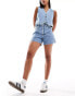 Hollister ultra high rise 90s fit denim short in mid blue