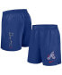 Фото #1 товара Men's Royal Atlanta Braves 2024 City Connect Woven Victory Performance Shorts