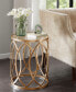 Arlo Metal Eyelet Accent Table