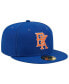 ფოტო #4 პროდუქტის Men's Blue Brooklyn Cyclones Amazins Theme Night 59FIFTY Fitted Hat