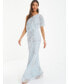 Фото #3 товара Women's One-Shoulder Embellished Evening Dress