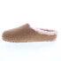 Фото #3 товара Emu Australia Monch W12591 Womens Brown Suede Slip On Clogs Slippers Shoes