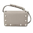 Фото #2 товара Сумка женская серая Michael Kors Holly 23 x 14 x 6 см