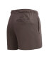 ფოტო #3 პროდუქტის Women's Brown Los Angeles Dodgers Neutral Fleece Shorts