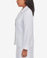 ფოტო #6 პროდუქტის Petite Classics Women's Basic Lightweight Blazer