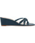 ფოტო #2 პროდუქტის Women's Blayke Knotted Slip On Wedge Sandals