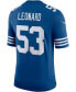 Men's Darius Leonard Royal Indianapolis Colts Alternate Vapor Limited Jersey