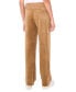 Women's Velour Drawstring-Waist Straight-Leg Pants