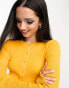 Фото #4 товара Weekday Daliah cardigan in orange