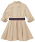 Фото #4 товара Платье для малышей Polo Ralph Lauren с поясом из хлопковой шифоновой ткани