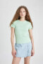 Фото #7 товара Kadın T-shirt K7064az/gn240 Lt.green