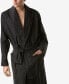 ფოტო #2 პროდუქტის Men's Sleepwear, Soho Modern Plaid Robe