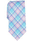 Фото #1 товара Men's Newtown Plaid Tie, Created for Macy's