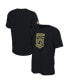 Фото #1 товара Men's Black Purdue Boilermakers Veterans Camo T-shirt