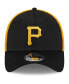 Фото #4 товара Men's Black Pittsburgh Pirates Neo 39THIRTY Flex Hat