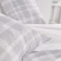 Фото #2 товара Комплект чехлов для одеяла TODAY Qads Светло-серый 220 x 240 cm 3 Предметы